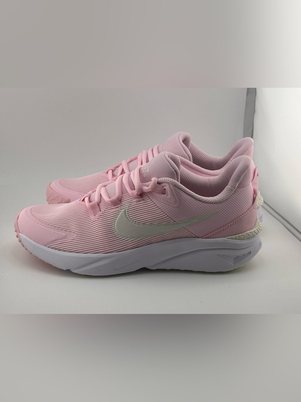 Nike Women’s Pink Athletic Sneakers with White Swoosh